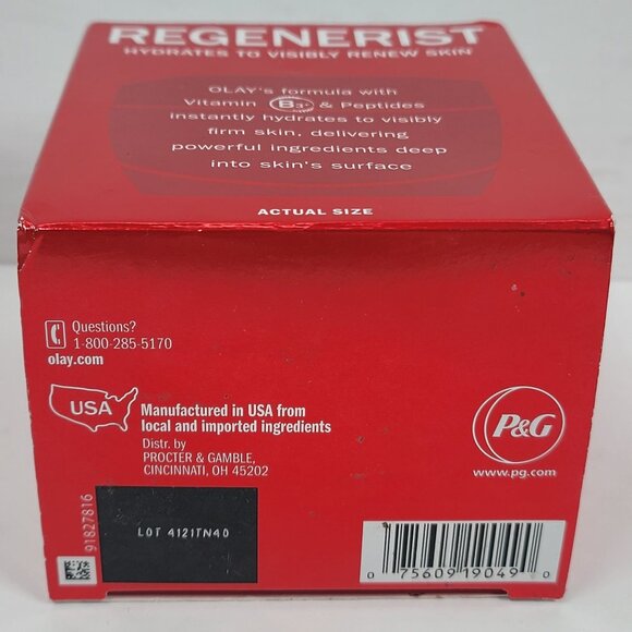 Olay Regenerist Ultra Rich Hydrating Moisturizer Fragrance-Free 48g(1.7OZ) NIB - Picture 5 of 5